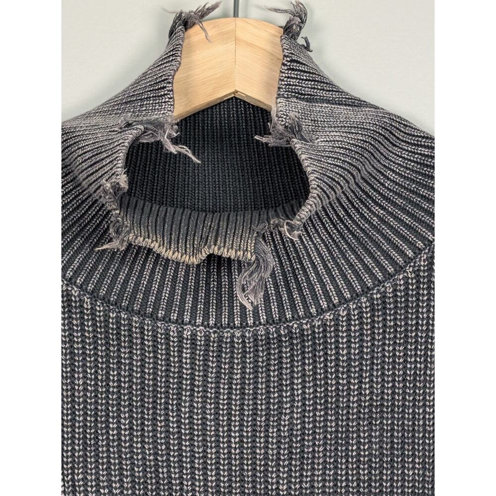 Streetwear Whimsigoth Hipster Young Fabulous And Broke Gray Sweater Size M/L - Picture 3 of 10